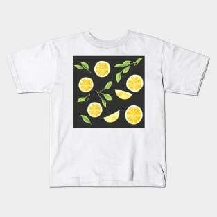 Freshly cut lemons Kids T-Shirt